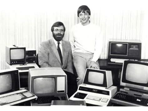 Bill Gates and Paul Allen in 1980 : r/OldSchoolCool