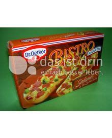 Dr Oetker Bistro Baguette Salami Kalorien Kcal Und