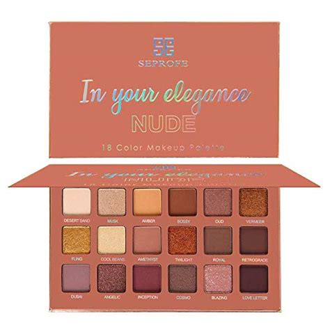 SEPROFE Eyeshadow Makeup Palette Kit 18 Colors Eye Shadow Contour Make