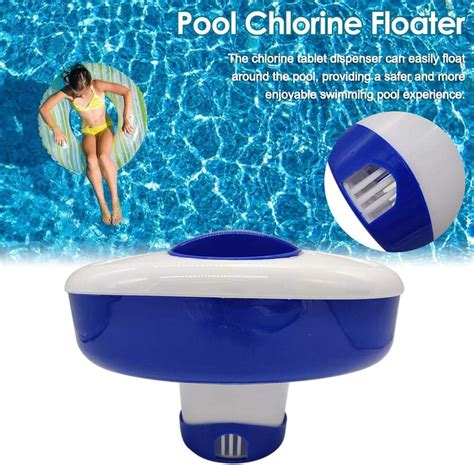 Xlcukx Dispensador De Cloro Flotante Flotador De Cloro De Piscina