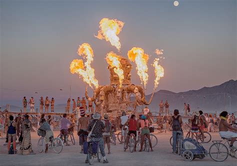 Burning Man 2018 Le Star In Festa Nel Deserto Del Nevada