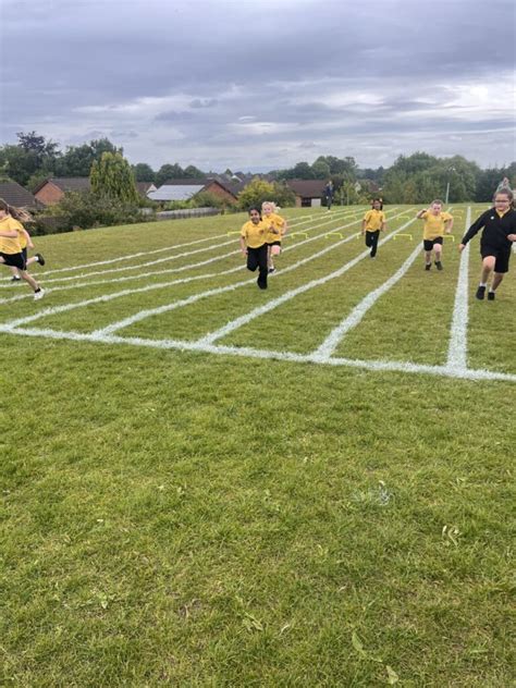 Sports Day Rainbow Art Primary A