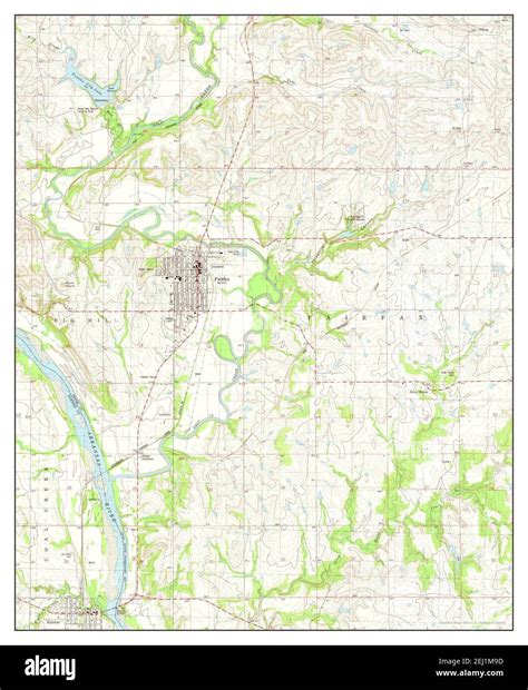 Fairfax, Oklahoma, map 1978, 1:24000, United States of America by ...