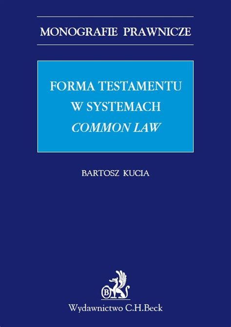 Forma Testamentu W Systemach Niska Cena Na Allegro Pl