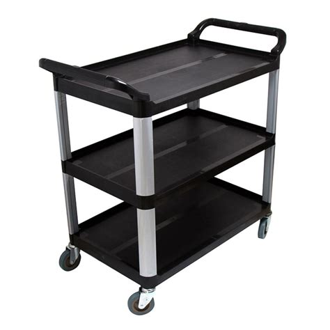 Soga 2x 3 Tier Food Trolley Food Waste Cart Food Utility Mechanic