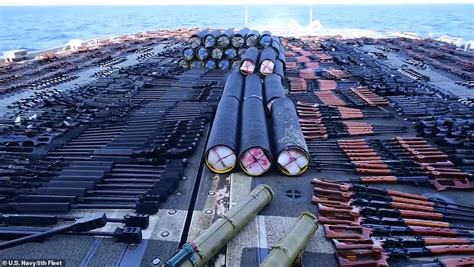 Us Navy Seizes Thousands Of Chinese And Russian Weapons In Arabian