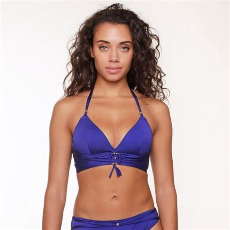 LingaDore Voorgevormde Triangel Bikini 6515TB Kobalt Blauw 44A