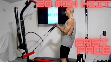 Bowflex Workout 20 Min HIIT Upper Body Exercises Chest Back