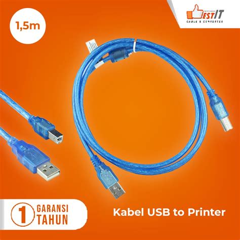 Jual Kabel Usb Printer M M M M Nyk High Speed Mbps Shopee