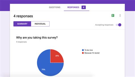 how to make google docs survey