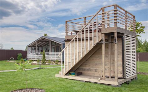 Двухэтажная беседка Duplex 16 Small Backyard Pools, Duplex, Deck ...