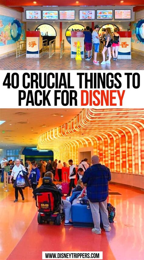 Crucial Things To Pack For Disney Packing List For Disney Disney