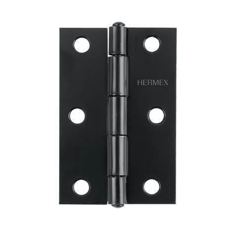 Bisagra Rectangular Negra Hermex Bisagras Rectangulares