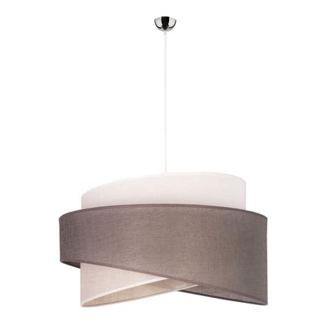 Suspension Filaire Brooklyn Xe W V Grise Beige Blanche Lumimania