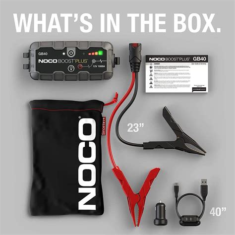 Review Noco Genius Boost Plus Gb Xl Gb Lithium Car Jump Starter