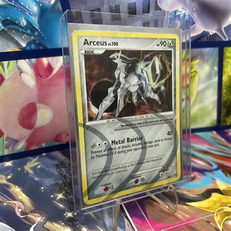 Pokémon TCG Arceus Steel Arceus Exclusive Limited AR9 Holo Rare eBay