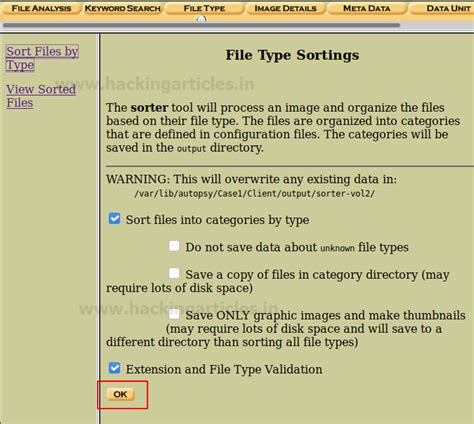 Forensic Investigation: Autopsy Forensic Browser in Linux - Hacking ...