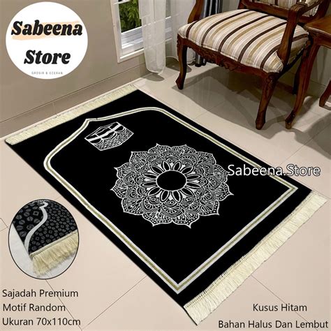 Jual Sajadah Turki Original Super Ultra Premium Motif Kiswah Ukuran