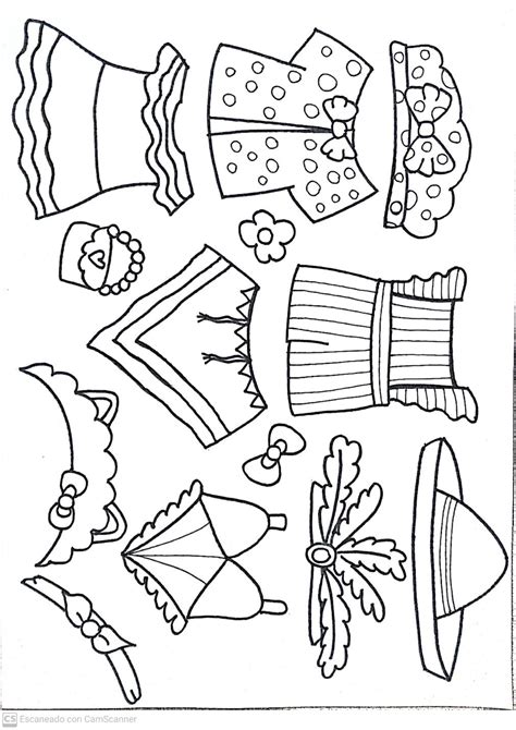 Plantilla De Ropa Para Patito De Papel Paper Doll House Paper Dolls