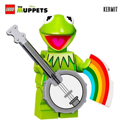 Minifigure LEGO® The Muppets - Kermit the Frog - Super Briques