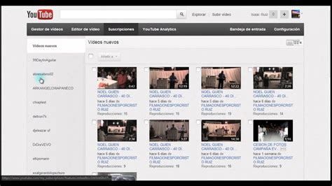 Como Ver Mis Suscripciones En Youtube Youtube