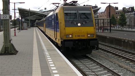 Ns Traxx E Icrm E Vertrekken Van Station Tilburg Youtube