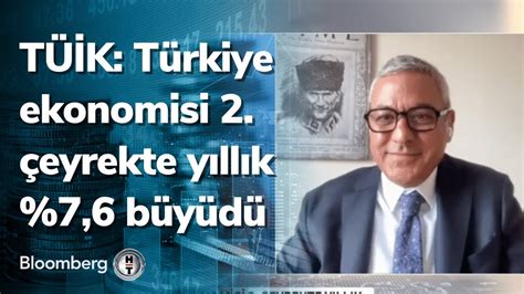 TÜİk Türkiye Ekonomisi 2 çeyrekte Yıllık 76 Büyüdü Fokus 3108