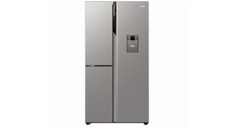 Haier 575L 3-Door Side By Side Fridge with Non-Plumbed Water Dispenser ...