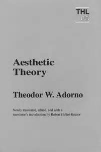 Adorno’s ‘Theory of Aesthetics’ | tomreading