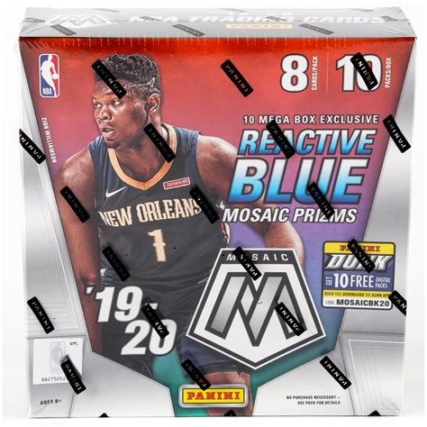 Panini Mosaic Basketball Mega Box Of Cards Pristine Auction