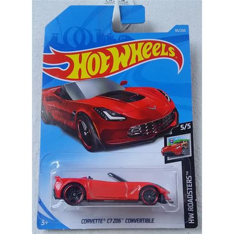 Xe M H Nh Hot Wheels Corvette C Z Convertible Shopee Vi T Nam