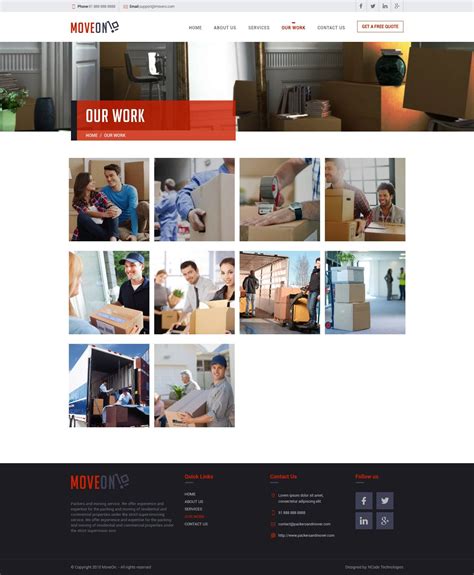 Pack Go Bootstrap Template For Packers Movers Website Ncode