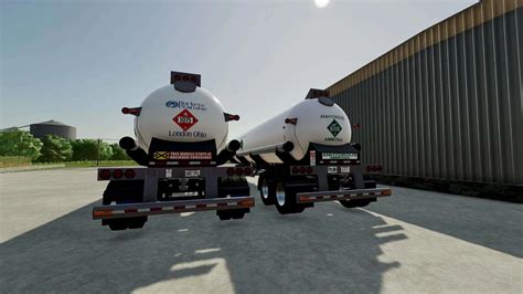 Anhydrous Propane Transport Trailers V1 0 Fs22 Farming Simulator 22 Mod Fs22 Mod