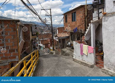 Houses in the Famous 13 District of the City of Medellin Colombia ...