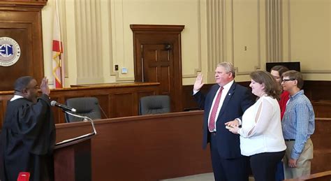 Elmore Commission Sworn In This Morning At Historic Courthouse In