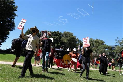 Thousands rally for 'Invasion Day' protests on Australia Day holiday ...