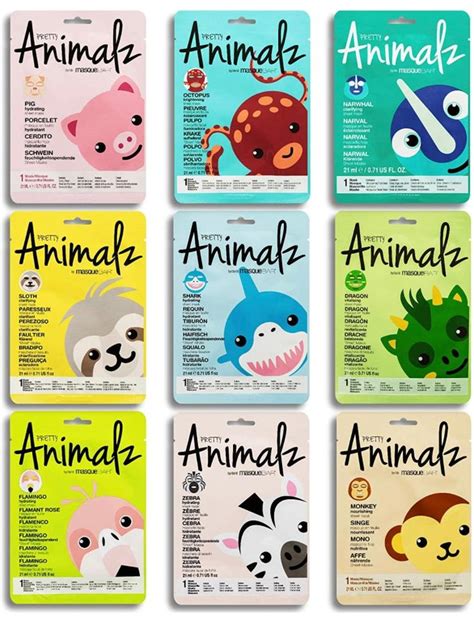 Fun Animal Face Masks | Animal face mask, Animal faces, Party face masks