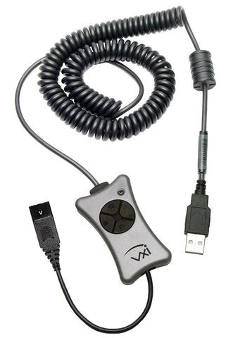 VXI X200 USB Adapter for P Series or any PLT QD Headsets 202931 - DISCONTINUED