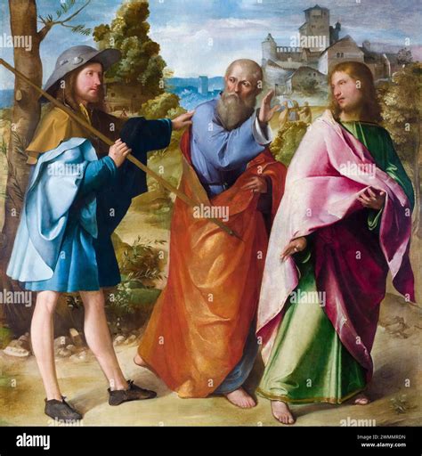 Road To Emmaus Painting Hi Res Stock Photography And Images Alamy