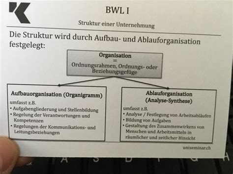 Bwl Kapitel Struktur Und Kultur Karteikarten Quizlet