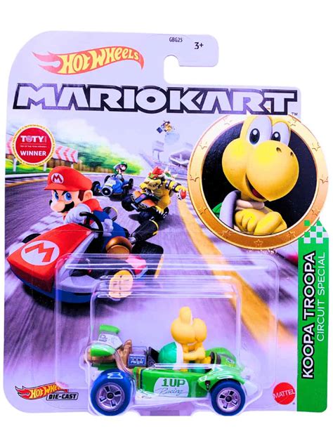Hot Wheels Koopa Troopa Circuit Special Mario Kart
