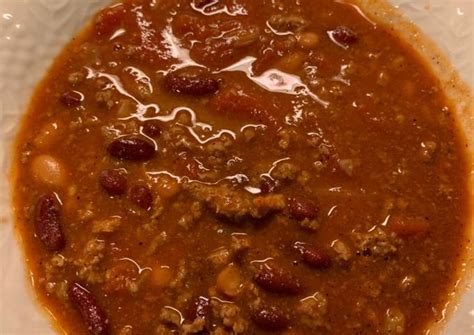 Chili With Beans Recipe by jglehenbauer - Cookpad