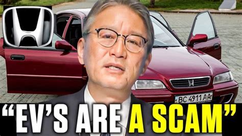 SHOCK NEWS All EV Car Makers Are Shocked By Honda CEO Ev Cars