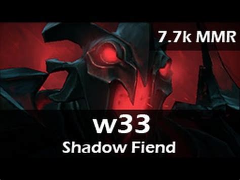 W W Haa As Shadow Fiend Mid R K Mmr Ranked Gameplay