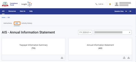 Annual Information Statement Ais How To Check Password Format