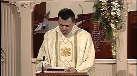 Ewtn Daily Catholic Mass 2013 1 8 Fr Wade Menezes Youtube