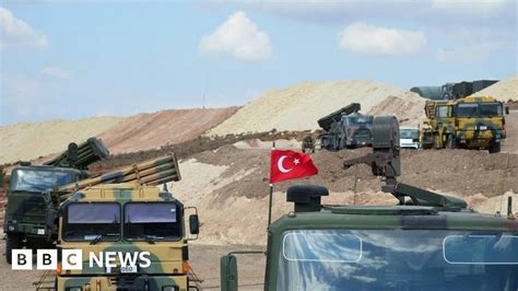 Syria War Turkish Forces Set Up Positions In Idlib Bbc News