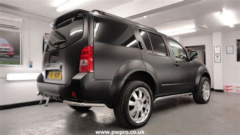 Nissan Pathfinder Satin Black Wrap By Pw Pro Gt R Register Nissan