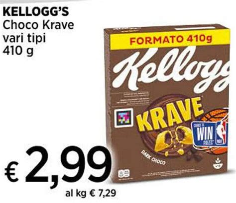 KELLOGG S Choco Krave Vari Tipi 410 G Offerta Di Ipercoop