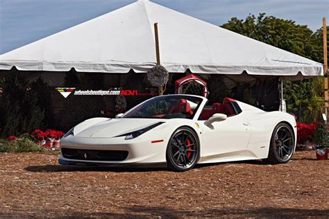 Vorsteiner Ferrari Spider Lowered On Adv Wheels Gtspirit